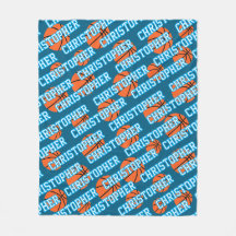 Nom du joueur Motif de basket-ball