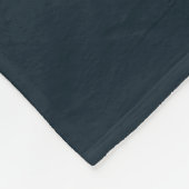 Couverture Polaire Nom éditable moderne (Coin)