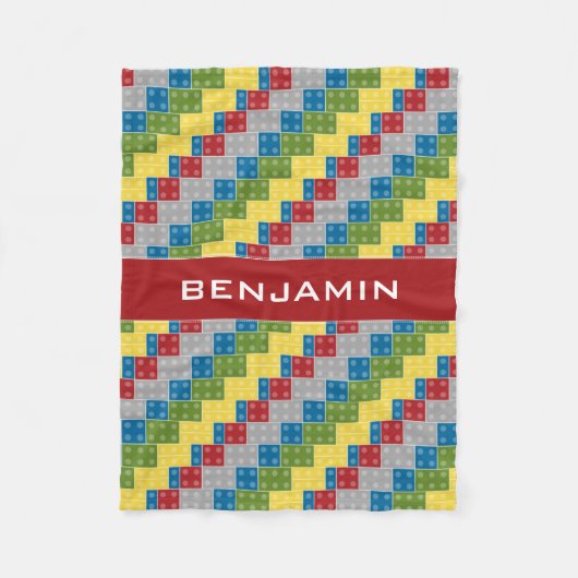 Couverture Polaire Nom en plastique de coutume d'illustration de (Devant)