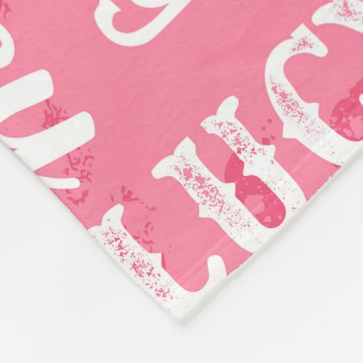 Couverture Polaire Nom fait sur commande personnalisé pour Lucy (Coin)