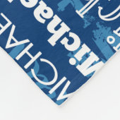 Couverture Polaire Nom fait sur commande personnalisé pour Michael (Coin)