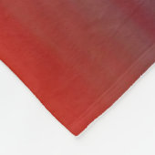 Couverture Polaire Nom guitariste orange moderne Aquarelle (Coin)