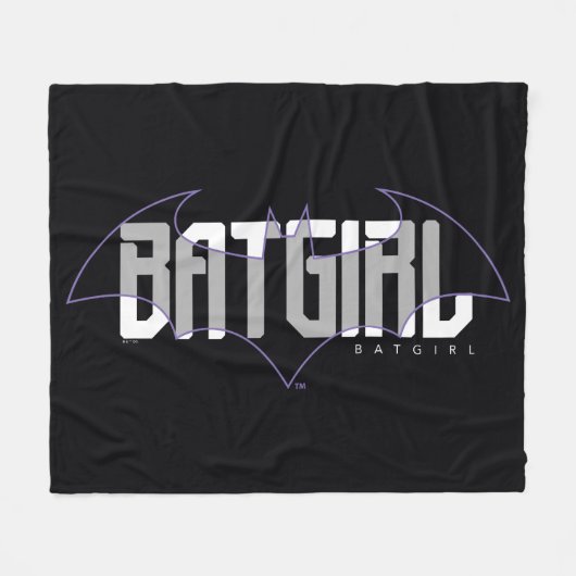 Couverture Polaire Nom Hi-Tech de Batgirl Graphique (Devant (Horizontal))