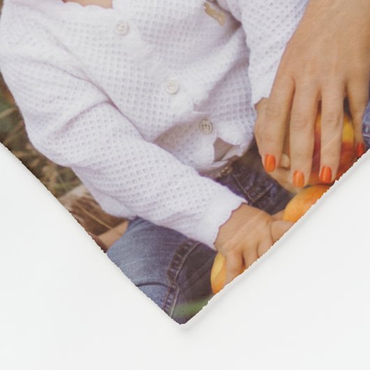 Couverture Polaire nom modifiable 8 photo couleur d'aquarelle girly r (Coin)