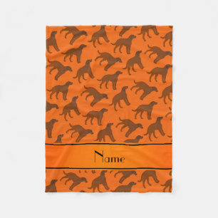 Couverture Polaire Nom orange Chesapeake bay récupérateur chiens