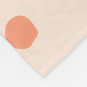 Couverture Polaire Nom personnalisé adorable chaton mignon points ros (Coin)