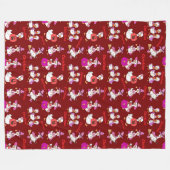 Couverture Polaire Nom personnalisé Blanket Cute Goose Halloween (Devant (Horizontal))