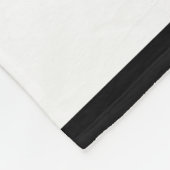 Couverture Polaire Nom personnalisé dénommé par police de drapeau (Coin)