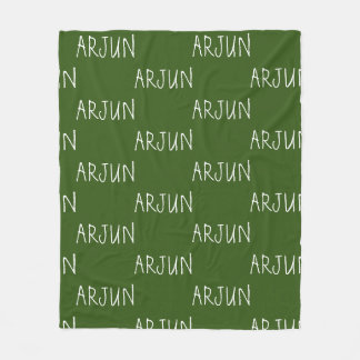Couverture Polaire Nom personnalisé Fleece Blanket