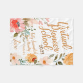 Couverture Polaire Nom Personnalisé JW Pioneer Service School 2023 (Devant (Horizontal))