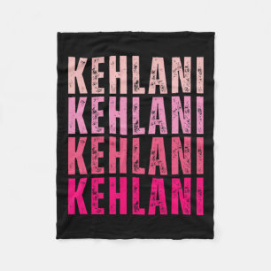 Couverture Polaire Nom personnalisé Kehlani I Love Kehlani Vintage