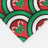 Couverture Polaire Nom personnalisé ladybug demi-cercles sucres de ca (Coin)