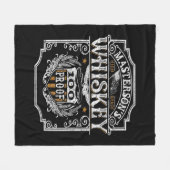 Couverture Polaire NOM personnalisé Old West Whiskey Brewery Bar (Devant (Horizontal))