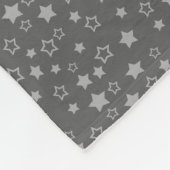 Couverture Polaire Nom personnalisé pegasus étoiles grises (Coin)