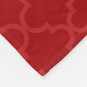 Couverture Polaire Nom personnalisé pegasus rouge marocain (Coin)