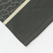 Couverture Polaire NOM personnalisé Retro Military Motorcycle Biker (Coin)