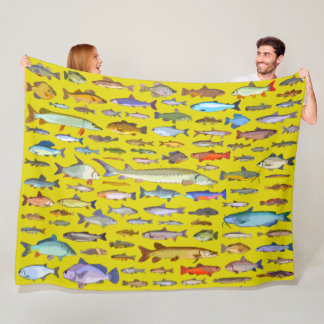 Couverture Polaire Nommez Ce Poisson Pêche Sportive Pêcheur 