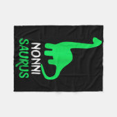 Couverture Polaire Nonni-saurus Dino Dinosaure Nonnisaurus (Devant (Horizontal))