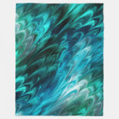 Couverture Polaire nonpareil kelpie - vert marbré : (Devant)