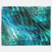 Couverture Polaire nonpareil kelpie - vert marbré : (Devant (Horizontal))