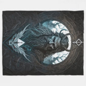 Couverture Polaire Norse Mythologie Loki Blanket (Devant (Horizontal))