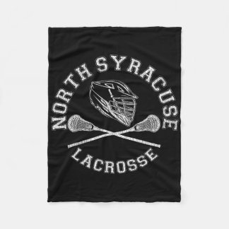 Couverture Polaire North Syracuse Lacrosse Vintage Distressed Retro L