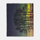 Couverture Polaire Northern Lights | Manitoba Canada Grande Pointe (Devant)