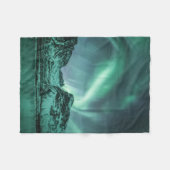 Couverture Polaire Northern Lights Nature Photo (Devant (Horizontal))