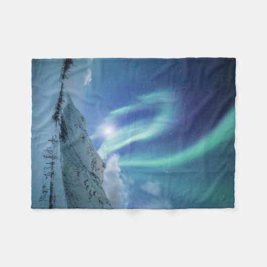 Couverture Polaire Northern Lights Norvège (Devant (Horizontal))