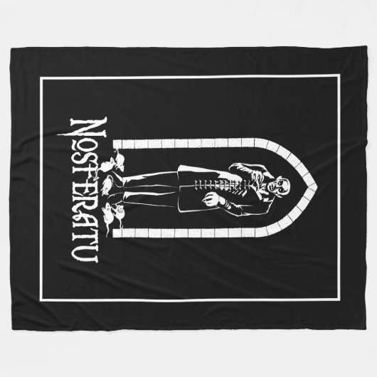 Couverture Polaire Nosferatu Vampire (Devant (Horizontal))