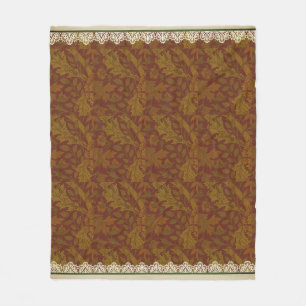 Couverture Polaire Nostalgic Classic William Morris Gold Holiday