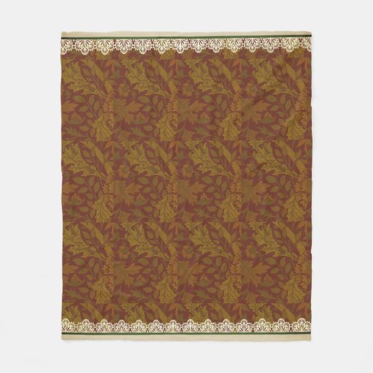 Couverture Polaire Nostalgic Classic William Morris Gold Holiday (Devant)