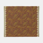 Couverture Polaire Nostalgic Classic William Morris Gold Holiday (Devant (Horizontal))