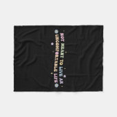 Couverture Polaire Not Meant To Live An Uncomfortable Life Funny Quot (Devant (Horizontal))