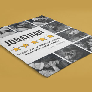 Couverture Polaire Note 5 Étoiles Petit ami ami Girami Photo