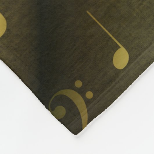 Couverture Polaire notes de musique (Coin)