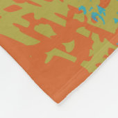 Couverture Polaire Notes lumineuses de musique sur l'explosion de (Coin)