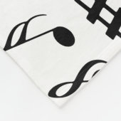 Couverture Polaire Notes musicales 3 (Coin)