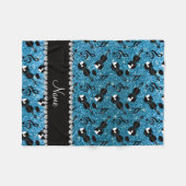 Couverture Polaire Notes nommées faites sur commande de musique de (Devant (Horizontal))