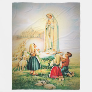 Couverture Polaire Notre-Dame de Fatima 1917
