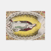 Couverture Polaire Notre-Dame de Guadalupe (Devant (Horizontal))