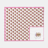 Couverture Polaire Notre-Dame de Guadalupe (Devant (Horizontal))