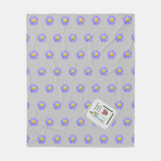 Couverture Polaire Notre Dame de Lourdes (Devant)