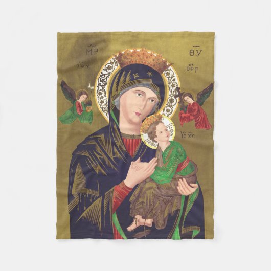 Couverture Polaire Notre Dame de Perpetual Aide (Devant)