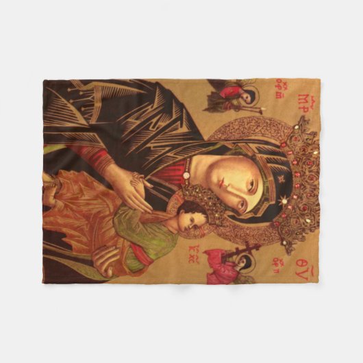 Couverture Polaire Notre Dame De Perpetual Aide Version originale (Devant (Horizontal))