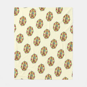 Couverture Polaire Notre Dame Guadalupe Vierge Marie Catholique Mexiq