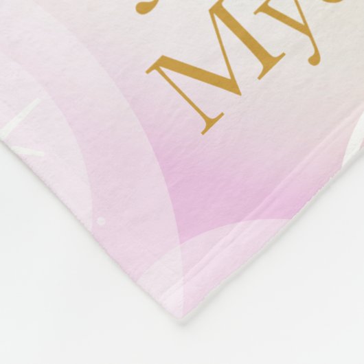 Couverture Polaire Notre petite fille (Coin)