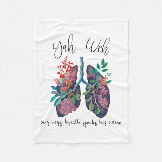 Couverture Polaire Notre Respiration Parle Son Nom Yhwh Christian Rel (Devant)