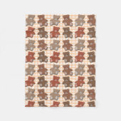 Couverture Polaire Nounours (Devant)