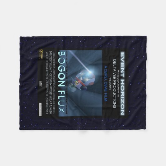 Couverture Polaire Nounours dans l'espace (Devant (Horizontal))